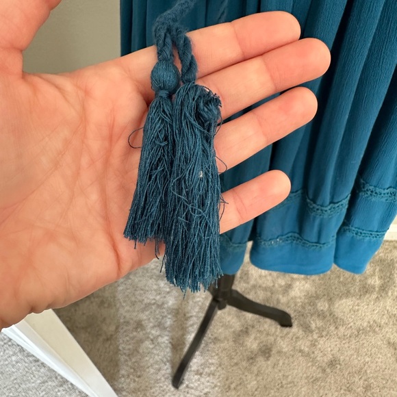 *FREE PEOPLE* Crochet Mini Dress - Picture 9 of 9